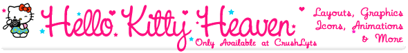 Hello Kitty Layouts